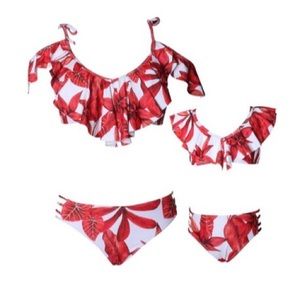 Mommy and Me matching swimwear